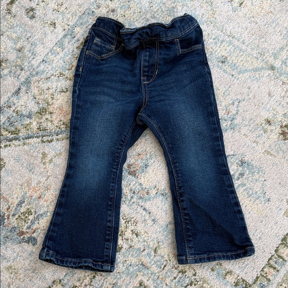 Old Navy Kids Dark Blue Flare Jeans